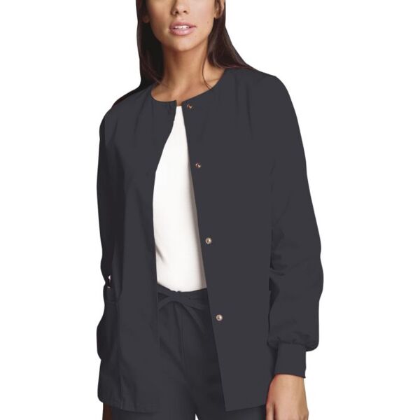 Women's Snap Front Warm-up Jacket Thumbnail
